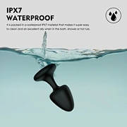 Unlock intense anal pleasure with our remote impacting butt plug, engineered for deep, rhythmic stimulation.